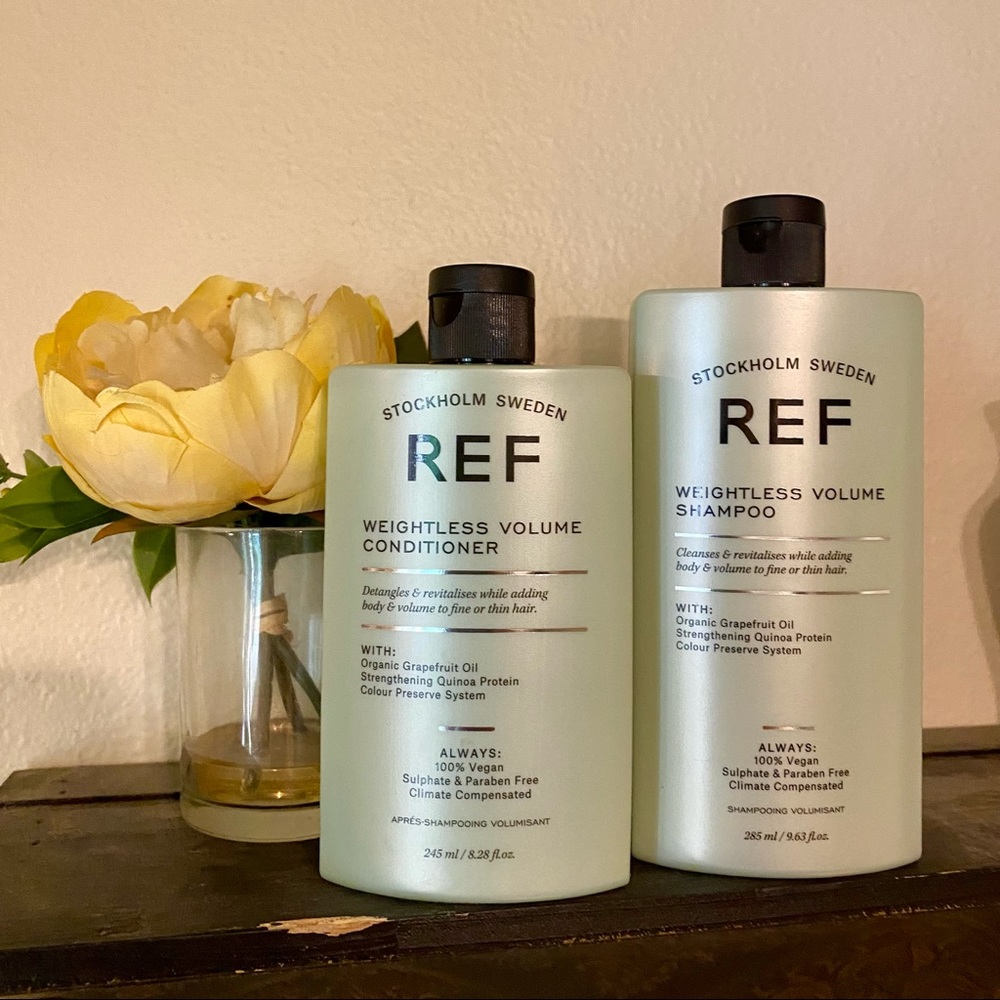 REF shampoo and conditioner bundle